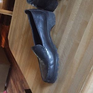 Cole Haan leather loafer with heavy sole